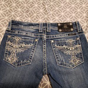 Miss Me Skinny Jeans Size 27x32